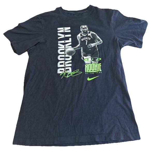 Nike Other - Nike Men's NBA Brooklyn Nets Kevin Durant ROTY ROOKIE Easy Money Black T-Shirt S